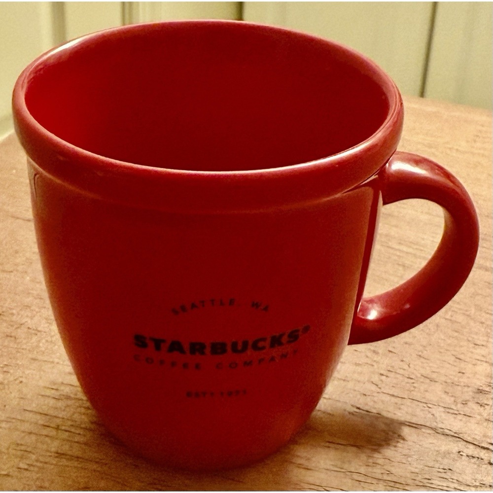 Starbucks‎ Collectible 3oz Mug (Red 1971) Seattle Washington 2016